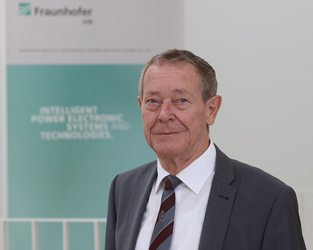 Prof. Heiner Ryssel, director of Fraunhofer IISB from 1985 to 2008.