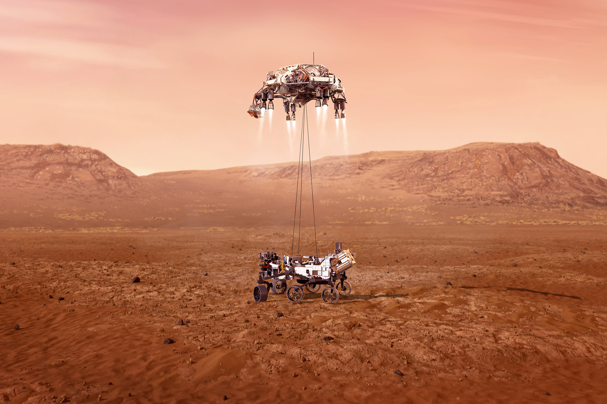 PressFoto_Mars2020-Mission_Perseverance-Rover-Touchdown_18x12cm-300dpi_copyright-NASA-JPLcaltech